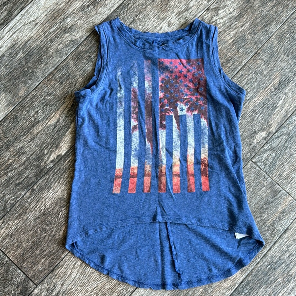 Old Navy Flag Tank Top